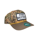 Fish Better - Western Anglers - Meshy Camo - Hat