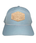 Western Anglers - Richardson Hat - Leather Patch - Smoke Blue