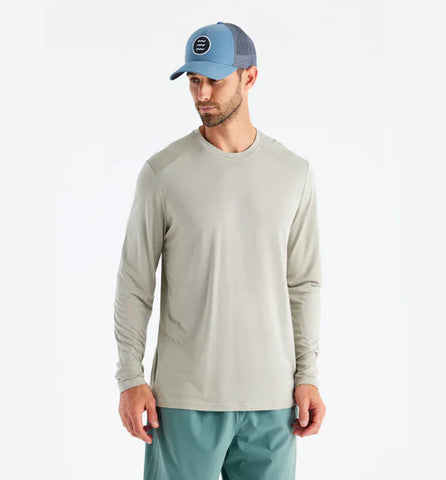 Free Fly - Men's Bamboo Lightweight Long Sleeve- Sandstone